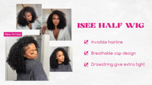 Trendy Human Hair Wigs in 2026: Isee Hair Half Wig