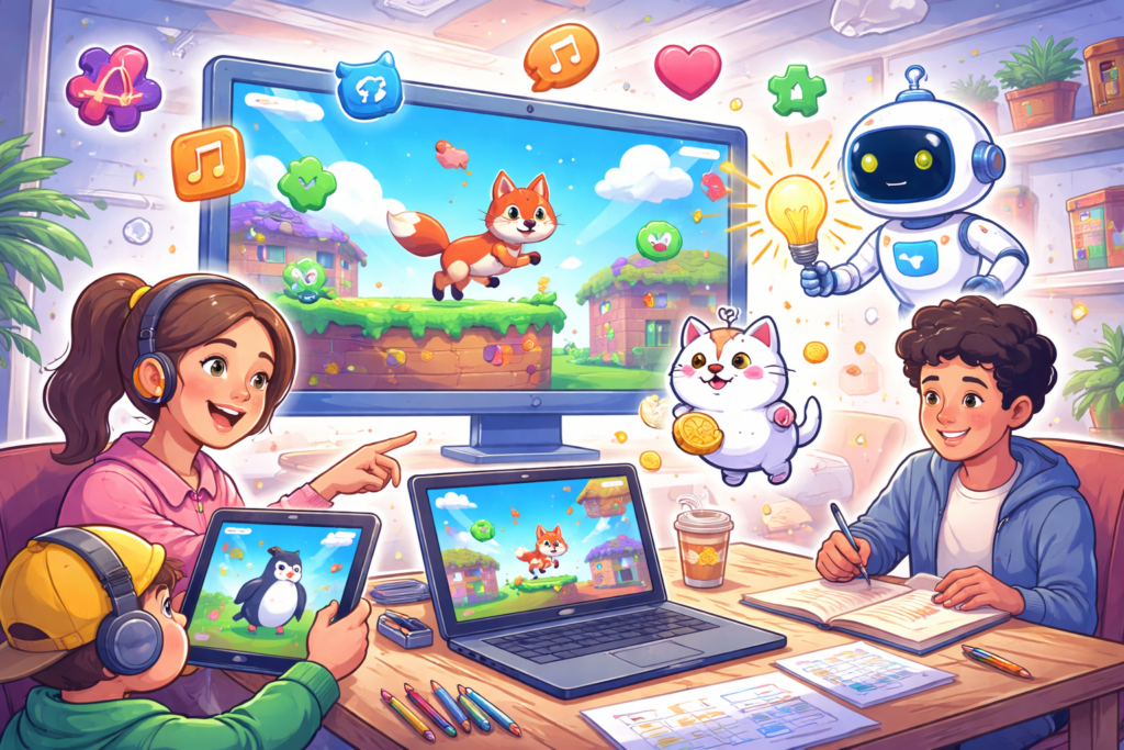 Best AI Game Maker to create games using prompts