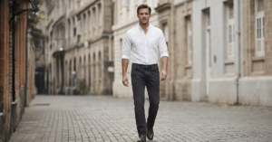 straight leg jeans